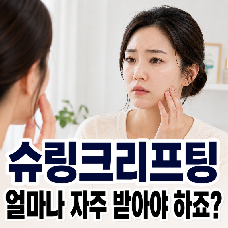 강남 슈링크리프팅, 딱 이 주기로 받아야 효과 두배예요