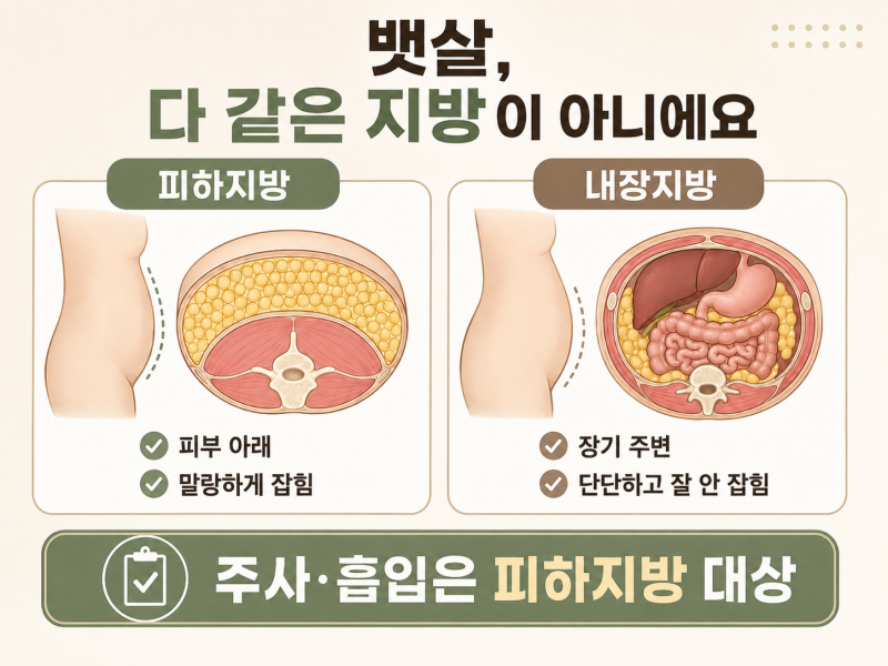 논현역 복부지방분해주사·지방흡입, 내 뱃살에는 뭐가 맞을까?