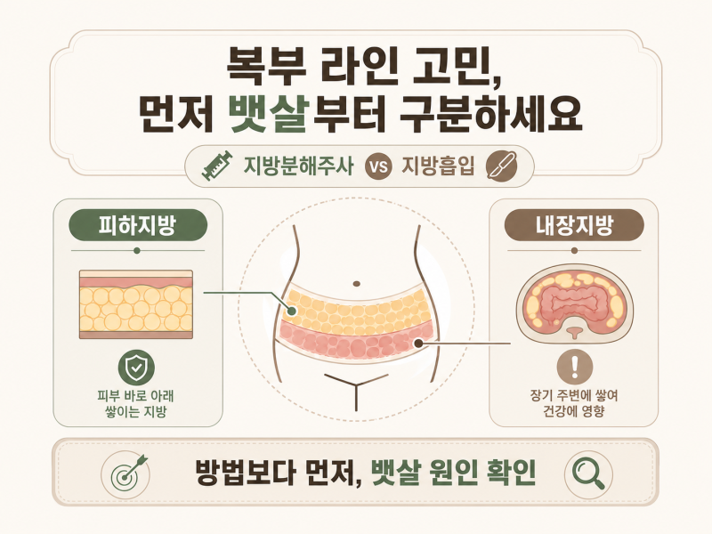 논현역 복부지방분해주사·지방흡입, 내 뱃살에는 뭐가 맞을까? 사진 2