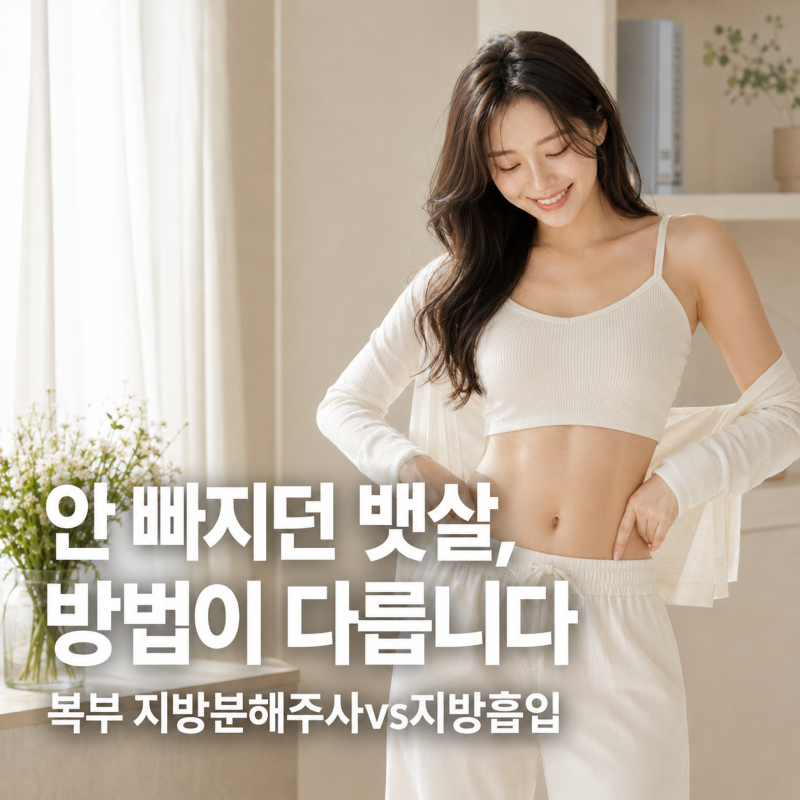 논현역 복부지방분해주사·지방흡입, 내 뱃살에는 뭐가 맞을까?