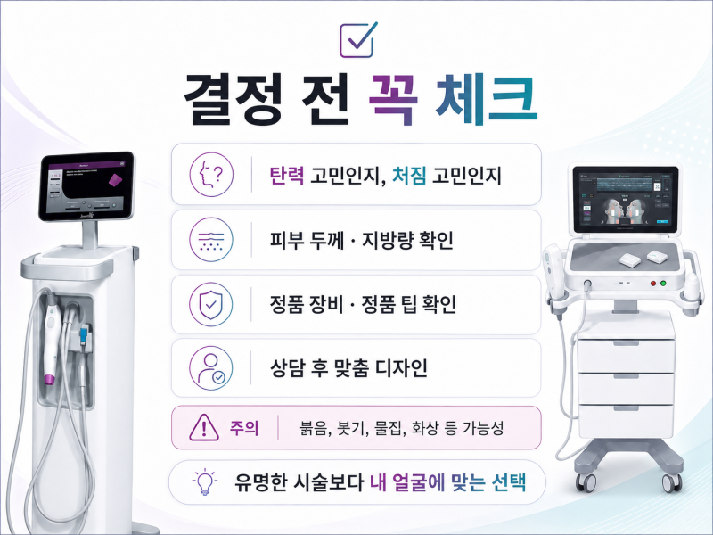 강남써마지와 울쎄라, 결과가 달라지는 이유 사진 13