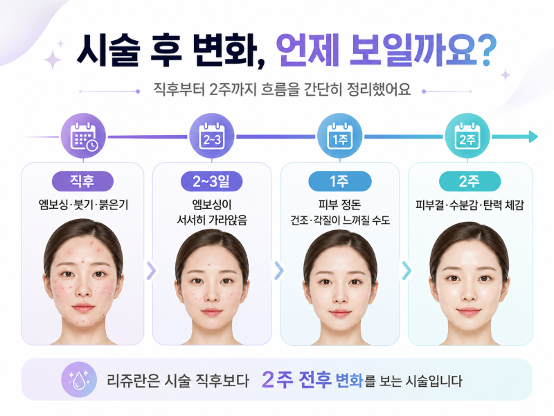 강남리쥬란 스킨부스터, 엠보싱보다 먼저 알아야 할 것 사진 4