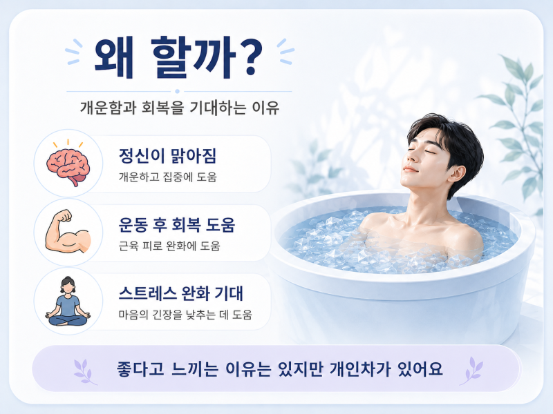 콜드플런지 열풍, 냉탕이 피부와 건강에 좋은 진짜 이유 사진 4