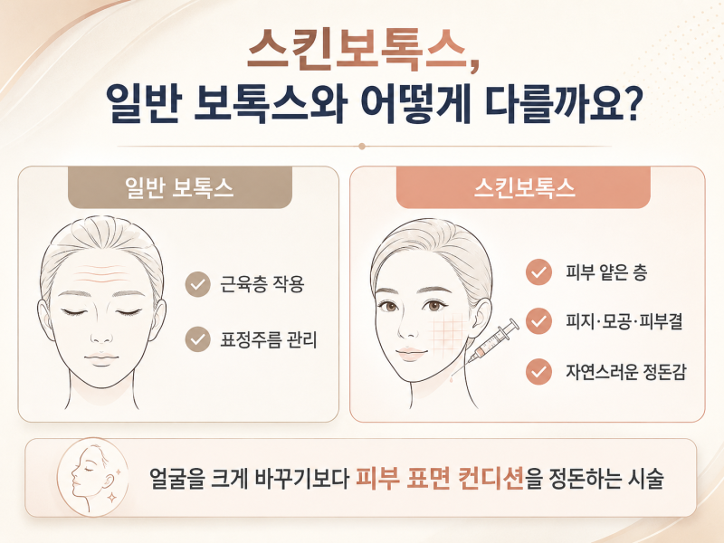 강남스킨보톡스, 화장이 잘 받는 피부의 비결 사진 2