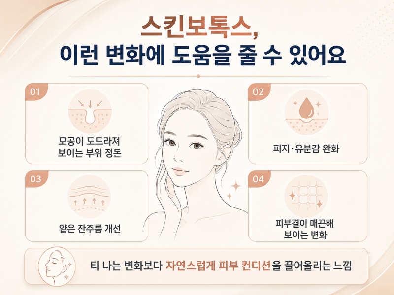 강남스킨보톡스, 화장이 잘 받는 피부의 비결 사진 5