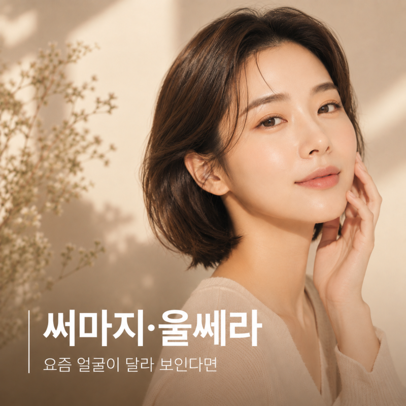 강남써마지와 울쎄라, 노화가 느껴질 때 선택은?