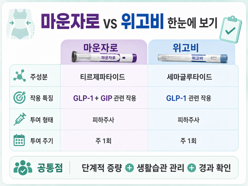 마운자로위고비차이, 더 잘 빠지는 약보다 먼저 확인해야 할 것 사진 4