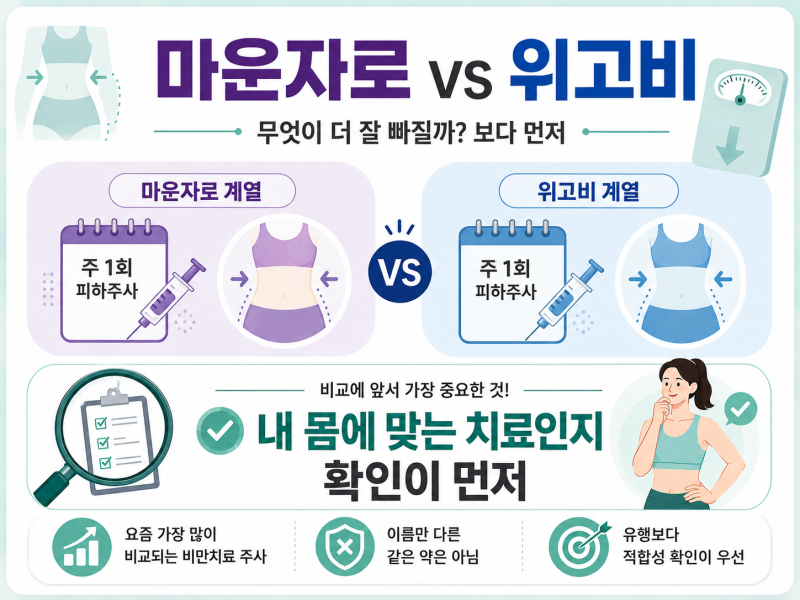 마운자로위고비차이, 더 잘 빠지는 약보다 먼저 확인해야 할 것 사진 2