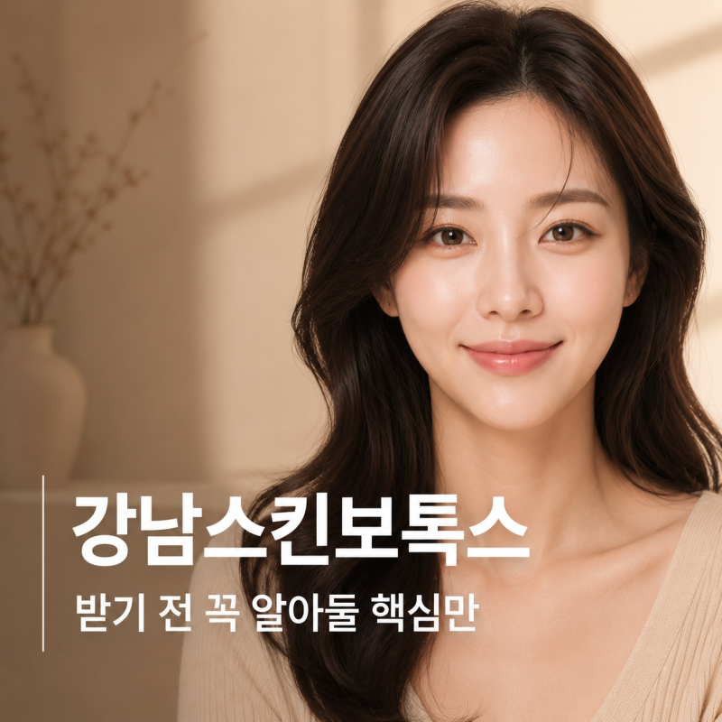 강남스킨보톡스, 피부 좋아 보이고 싶다면 언제 받아야 할까?