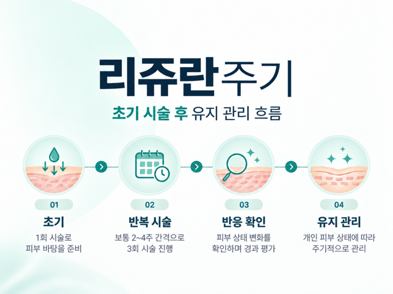 논현역피부과 리쥬란효과, 피부결과 탄력이 달라지는 과정 사진 7
