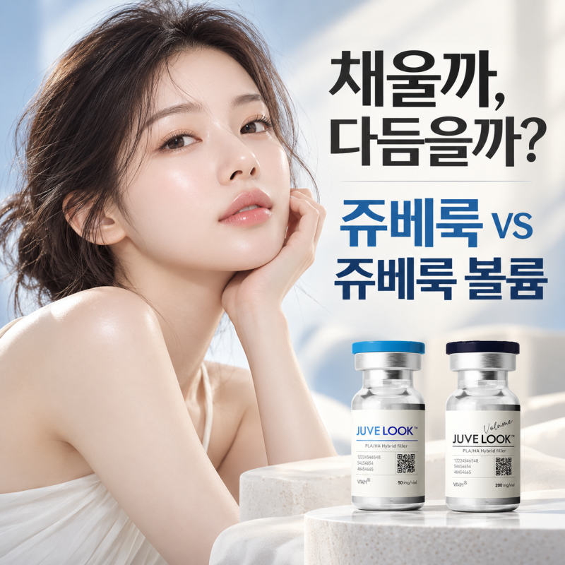 논현역피부과 쥬베룩과 쥬베룩볼륨 고르는 기준